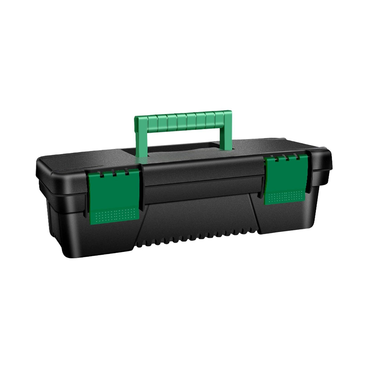 10-Inch Plastic Toolbox with Removable Tray and Double Lock A721710