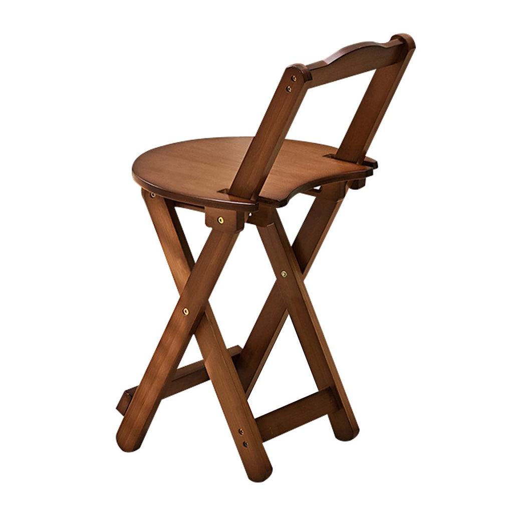 Foldable Bamboo Stool with Backs and Footrest C479001