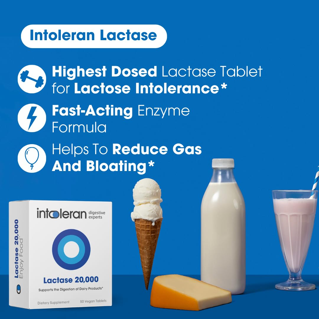 Lactase Digestive Enzymes 50 Scored Tablets I564569