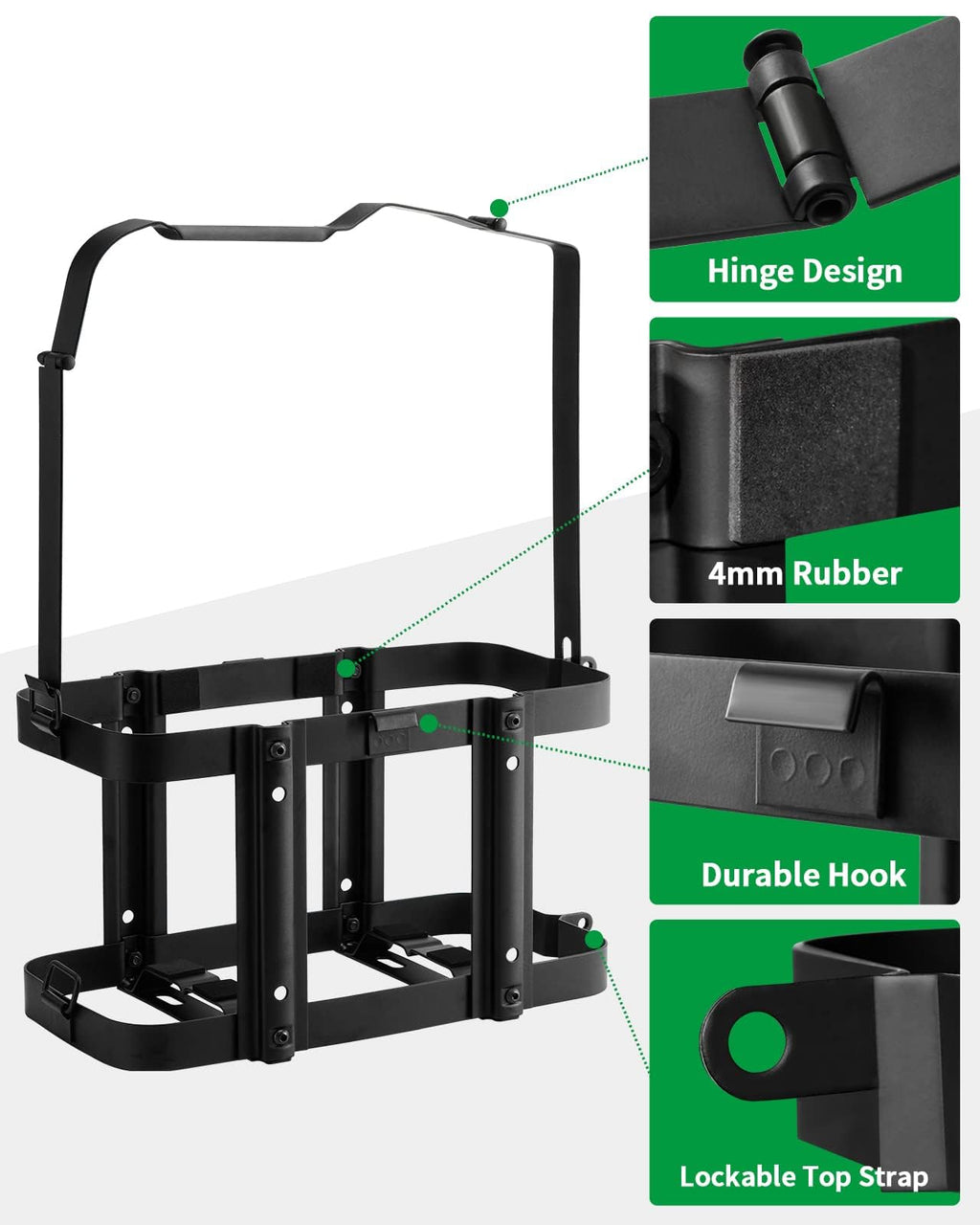 5 Gallon Water Container Holder Mount S7329