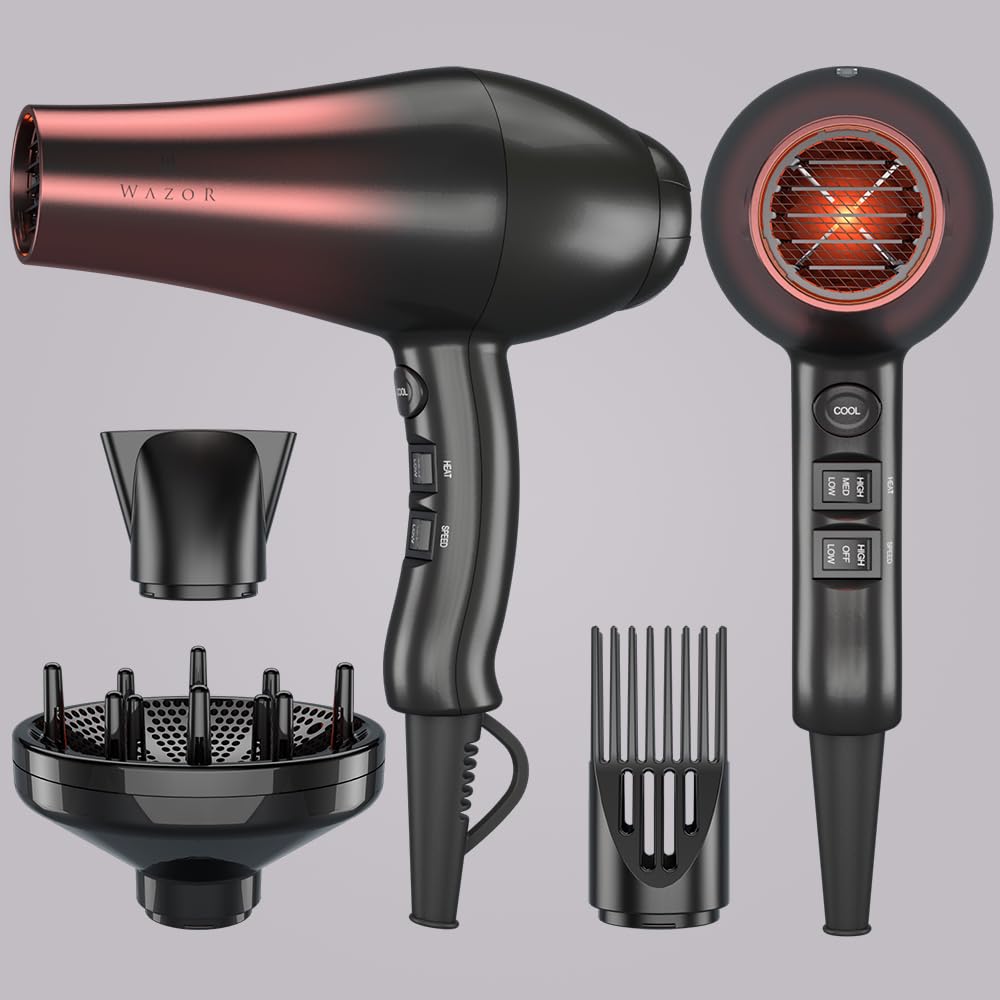 1875W Ceramic Tourmaline Ionic Hair Dryer S863