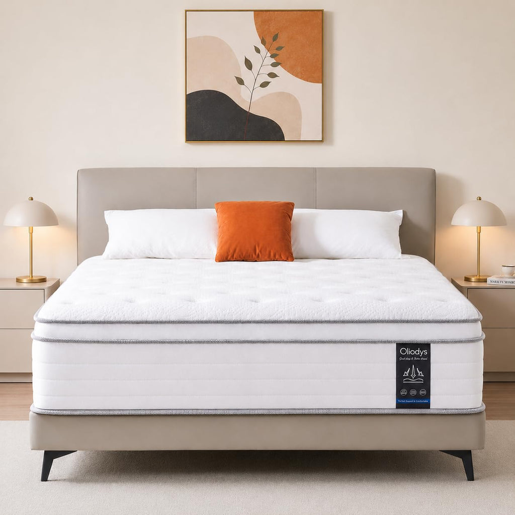 12 Inch Medium Firm Hybrid Spring Mattress K18496