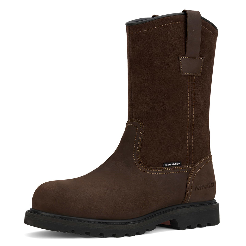 Steel Toe Waterproof Work Boots Q967