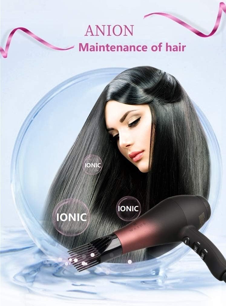 1875W Ceramic Tourmaline Ionic Hair Dryer S863