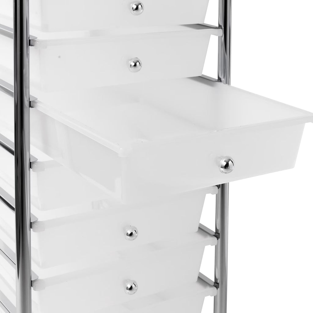 10 Drawer Rolling Craft Cart F235