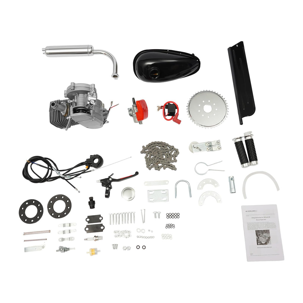 100CC 2-Stroke Bicycle Engine Kit with Air-Cooling C64886