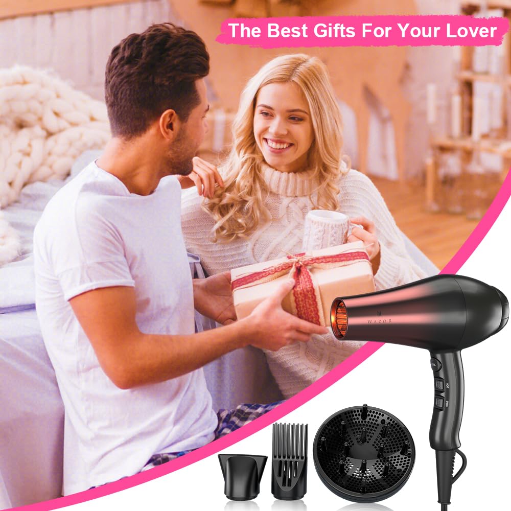 1875W Ceramic Tourmaline Ionic Hair Dryer S863