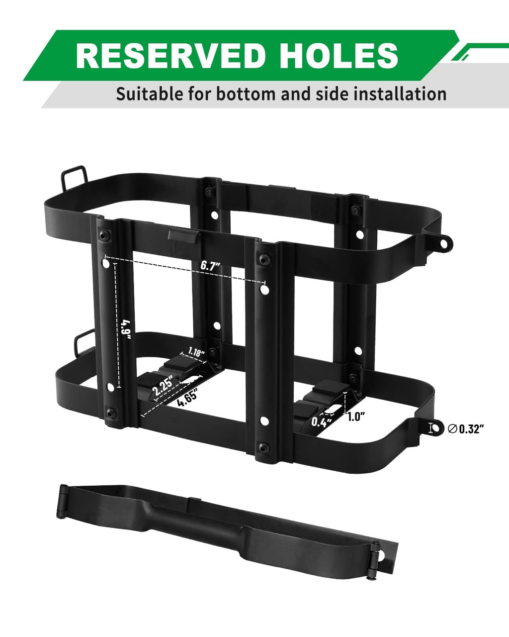5 Gallon Water Container Holder Mount S7329
