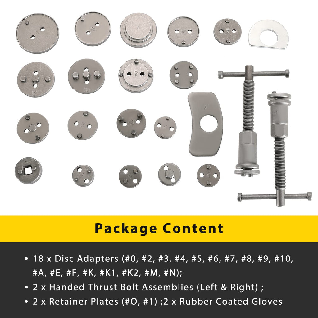 24PCS Disc Brake Caliper Tool Kit V947