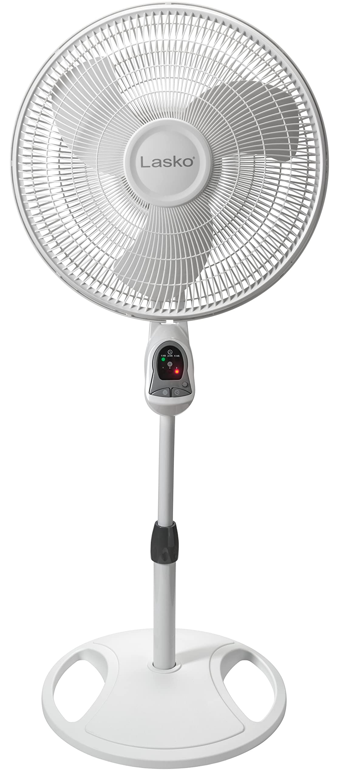 12" Utility Fan and 16" White Oscillating Pedestal Stand Fan with Remote U722