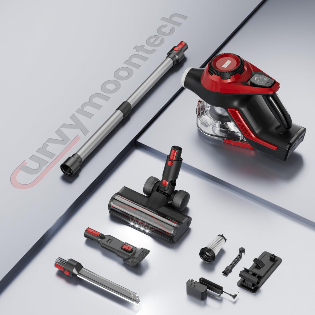 Cordless Stick Vacuum 45Kpa 1.5L Lightweight Handheld Vacuum E77810