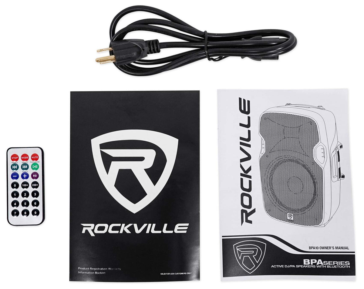 10" Powered PA Speaker with Bluetooth C7163