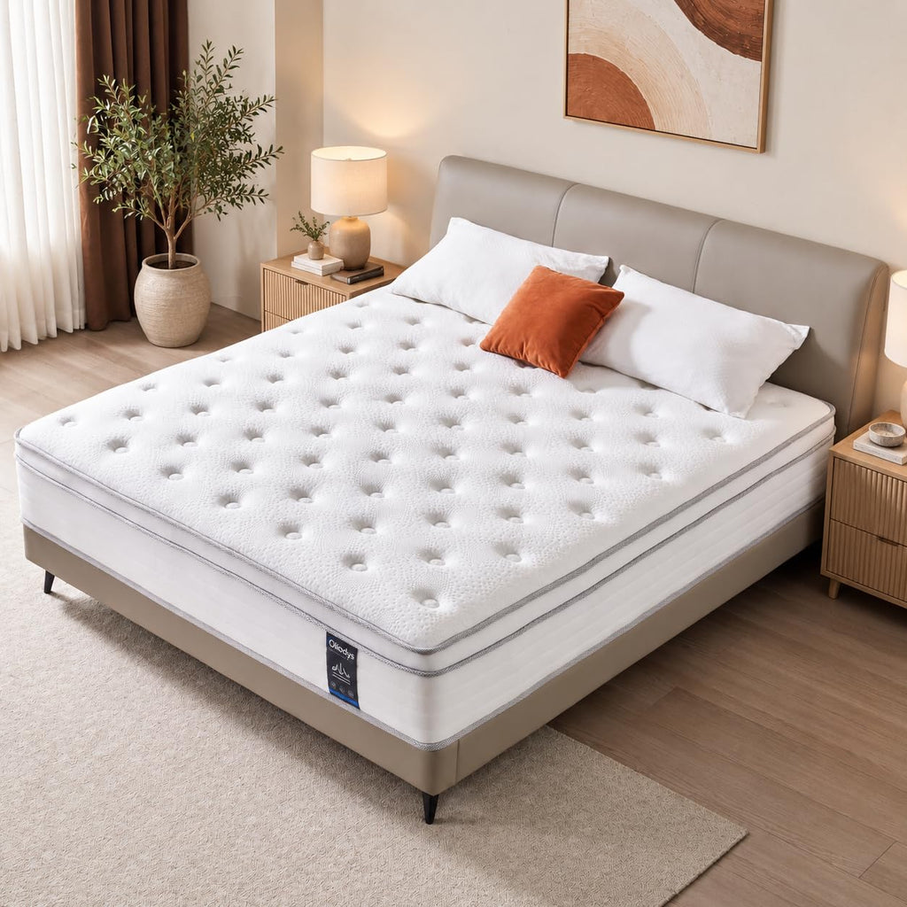 12 Inch Medium Firm Hybrid Spring Mattress K18496