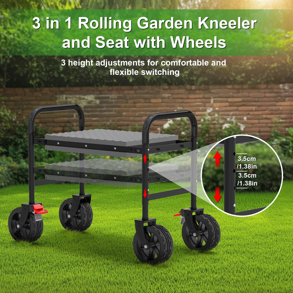 Rolling Garden Kneeler and Seat E56592