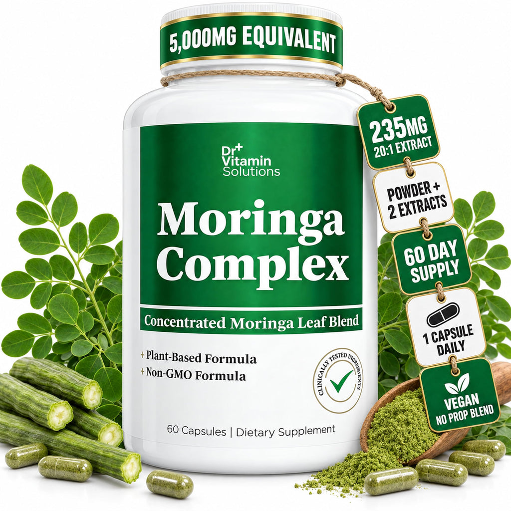 Moringa Oleifera Capsules with 20:1 Leaf Extract F3868