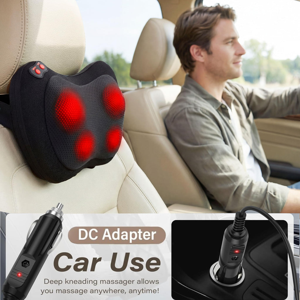 Black Shiatsu Back Massager with Heat V219159