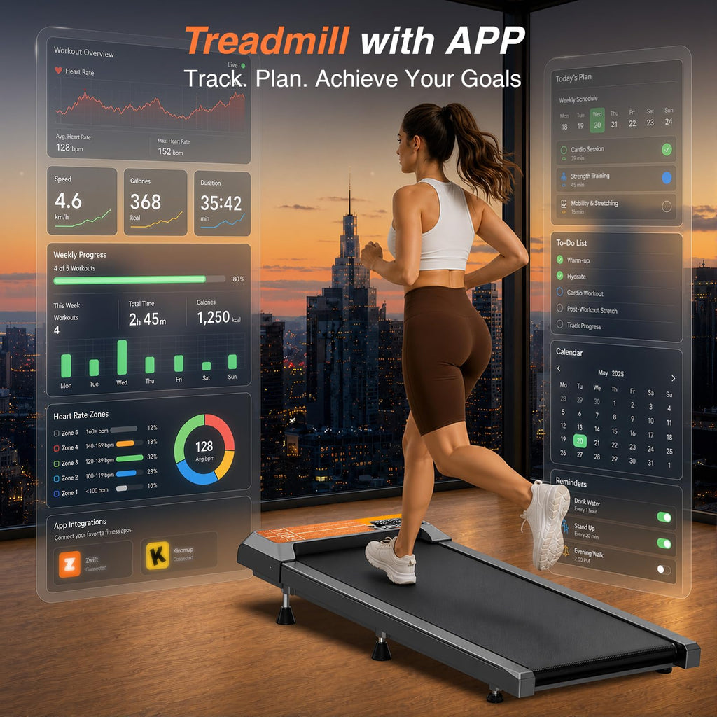 Walking Treadmill Pad with Adjustable 8% X892439