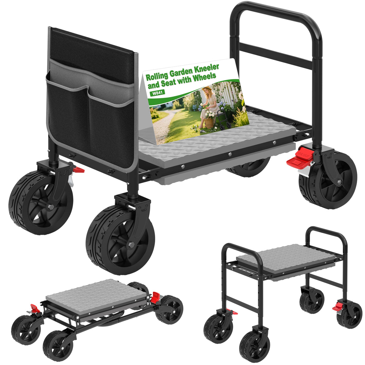 Rolling Garden Kneeler and Seat E56592