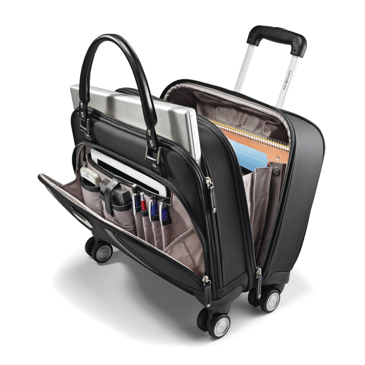 Black Spinner Mobile Office D352800