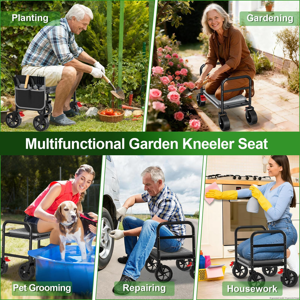 Rolling Garden Kneeler and Seat E56592
