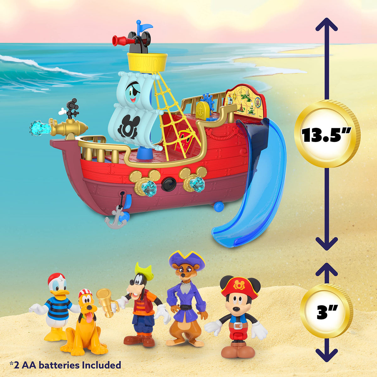Pirate Ship Playset M54537